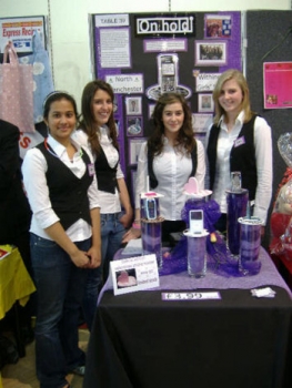 Each of the two companies comprises 11 girls from the Lower Sixth undertaking a range of business roles  